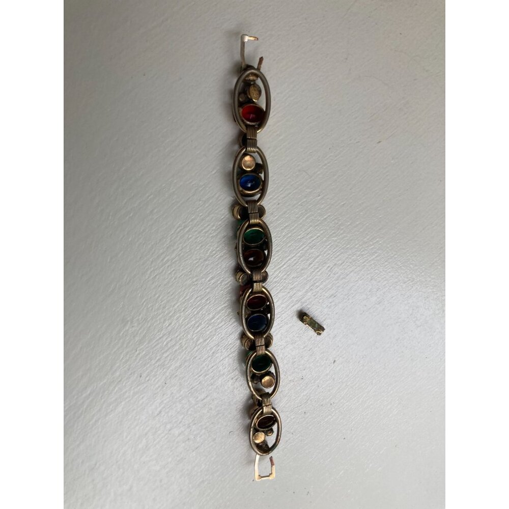 Weiss Multi Color Rhinestone Bracelet -READ - Picture 4 of 16